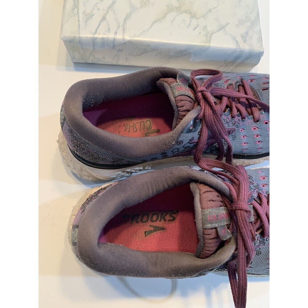 Brooks Glycerin 17 Gray Purple Ax Size 8.5 Womens 1202831B081 Running Shoe - Picture 4 of 13